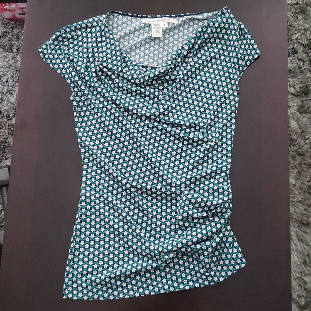 Max Studio Floral Top Skirt Set - Size S